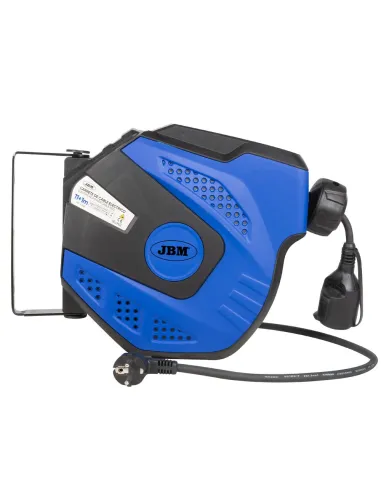 53526 Carrete De Cable Eléctrico 12M - Azul JBM