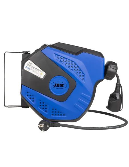 53526 Carrete De Cable Eléctrico 12M - Azul JBM
