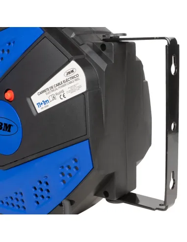53526 Carrete De Cable Eléctrico 12M - Azul JBM