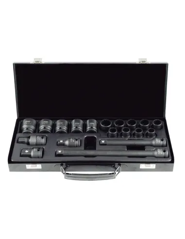 53531 Set De 19 Piezas De Impacto De 1/2" Con...