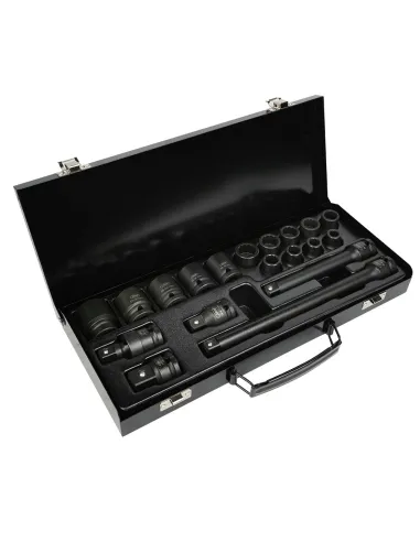 53531 Set De 19 Piezas De Impacto De 1/2" Con...