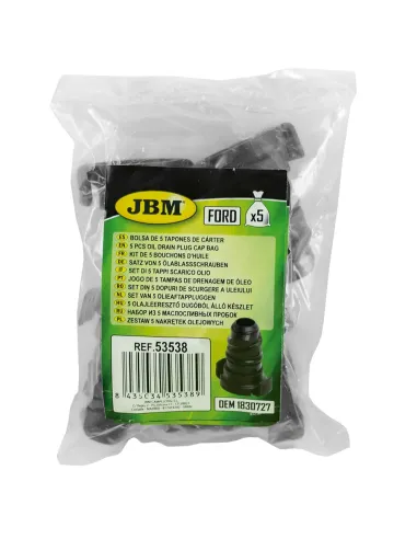 53538 Bolsa De 5 Tapones De CarterFord JBM