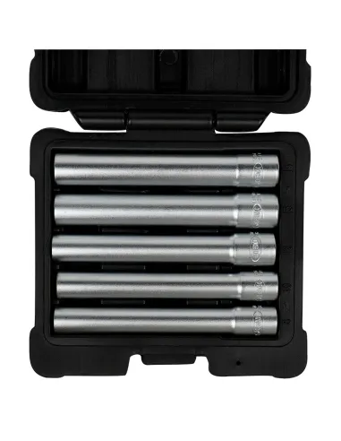 53545 Set De 5 Vasos 3/8" Hex. Extralargos JBM