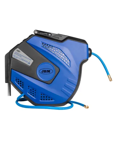 53582 Carrete De Manguera De Aire 22M- Azul JBM