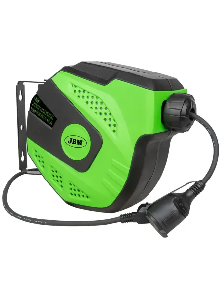 53584 Carrete De Cable Eléctrico  - 12M - Verde JBM