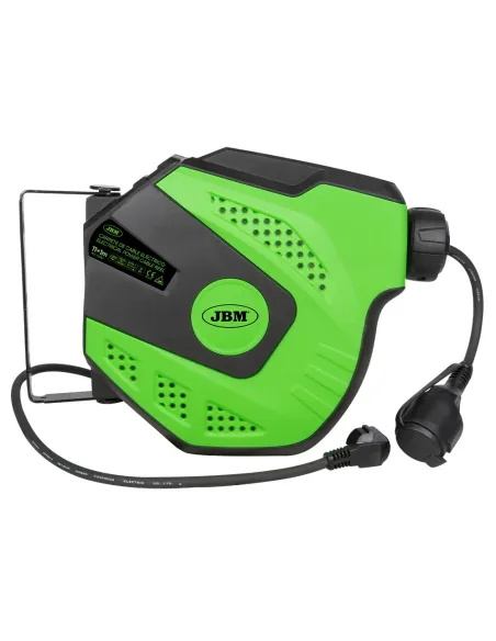 53584 Carrete De Cable Eléctrico  - 12M - Verde JBM