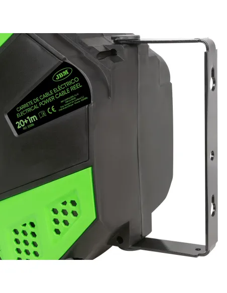 53586 Carrete De Cable Eléctrico 21M - Verde JBM