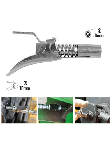 53592 Acoplador De Grasa De Liberación RãPida JBM