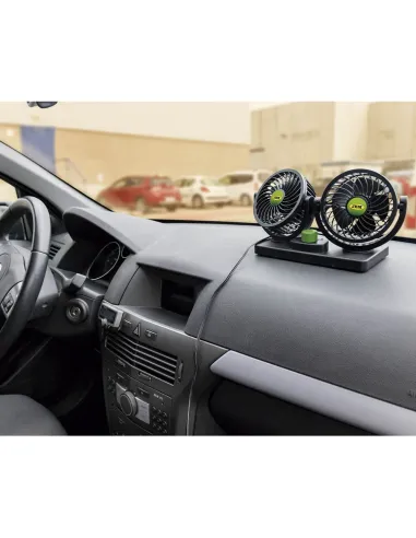 53600 Ventilador De Coche Doble 4" - 12V JBM