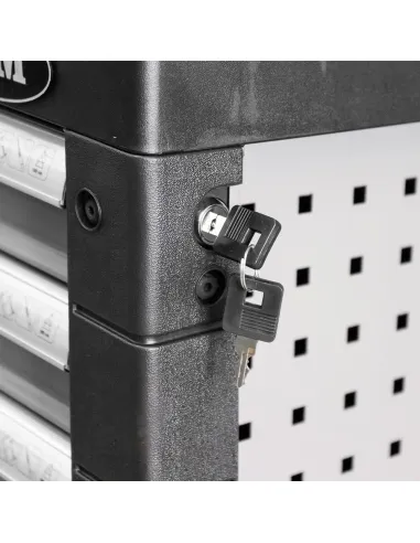 53661 Carro De Herramientas 7 Cajones Gris JBM