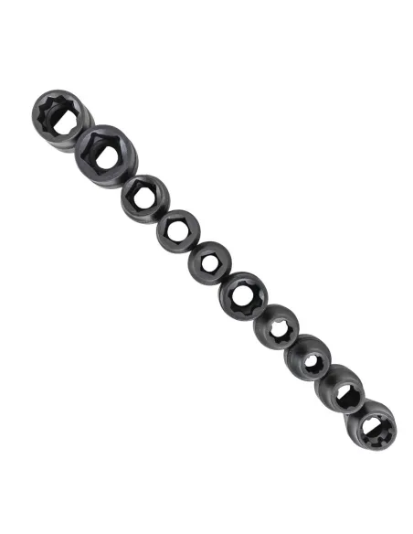 53669 Set De 10 Vasos De 1/2" Especiales Para Automocion JBM