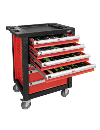53686 Carro De Herramientas 7 Cajones - Rojo JBM
