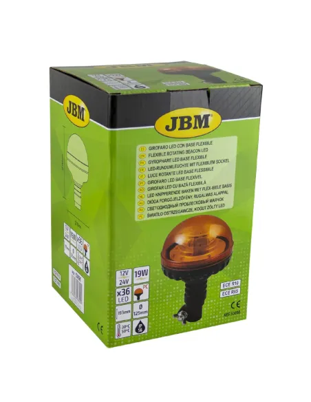 53690 Girofaro Led 12-24V Base Flexible JBM