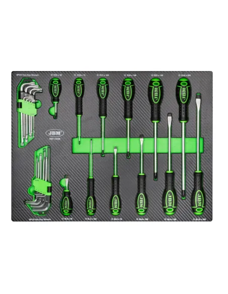 53708 Set De 4 MóDulos Eva Carbono Para Carro De Herramientas JBM