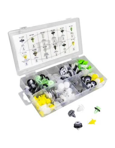 53710 Estuche De Clips Renault Dacia 85 Pcs...