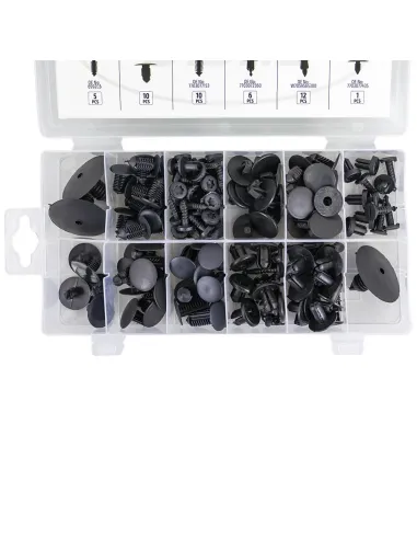 53712 Estuche De Clips Renault Dacia 109 Pcs...