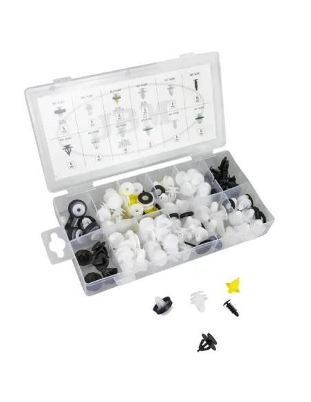 53713 Estuche De Clips Peugeot/Citroã‹n 93 Pcs Para Panel De Puert JBM