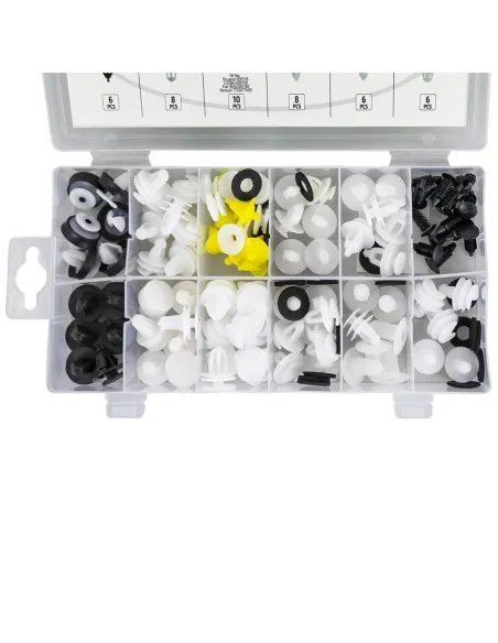 53713 Estuche De Clips Peugeot/Citroã‹n 93 Pcs Para Panel De Puert JBM
