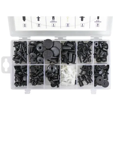 53718 Estuche De Clips Mercedes-Benz 151 Pcs...