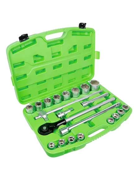 53727 Estuche De Herramientas Con 21 Piezas Autocle 3/4" 6 Cantos JBM