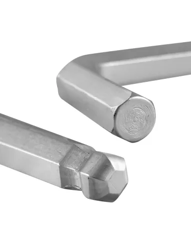 53738 Set De 9 Llaves Allen Con Punta...