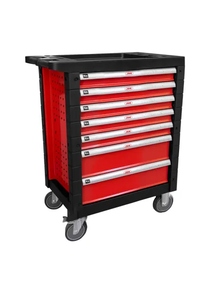 53762 Carro De Herramientas 7 Cajones Rojo - VacãO JBM