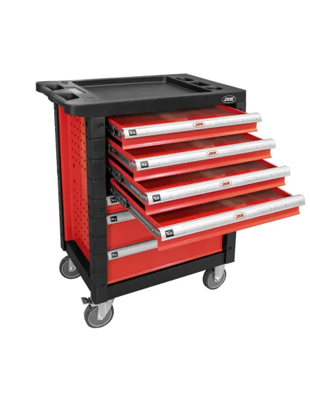 53762 Carro De Herramientas 7 Cajones Rojo - VacãO JBM
