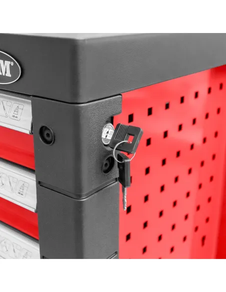 53762 Carro De Herramientas 7 Cajones Rojo - VacãO JBM