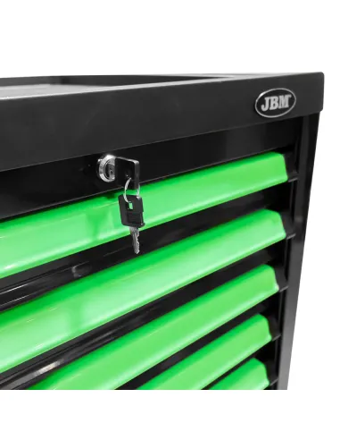 53763 Carro De Herramientas 7 Cajones Verde JBM