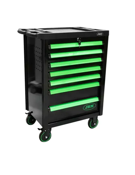 53764 Carro De Herramientas 7 Cajones Verde JBM