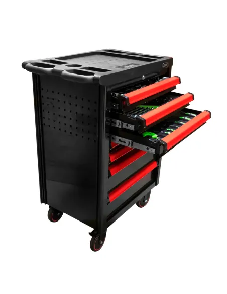 53765 Carro De Herramientas 7 Cajones - Rojo JBM