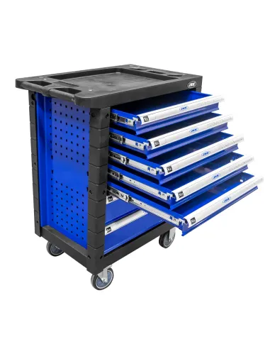 53768 Carro De Herramientas 7 Cajones Azul-...