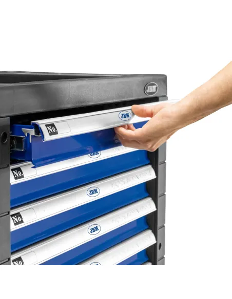 53768 Carro De Herramientas 7 Cajones Azul- VacãO JBM