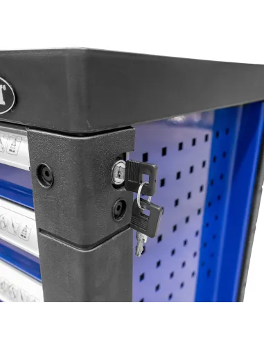 53768 Carro De Herramientas 7 Cajones Azul-...