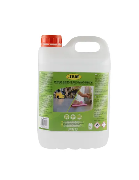 53829 Solución HidroalcohóLica  Para Superficies 5L JBM
