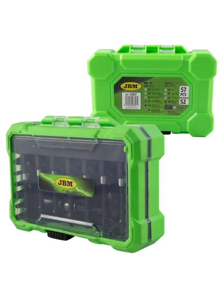 53857 Estuche De Puntas De Impacto Con Adaptador RãPido S2 - Acab JBM