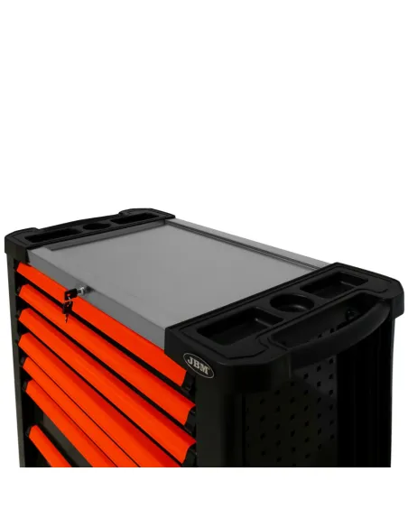 53870 Carro De Herramientas Xl Con 7 Cajones VacãO - Rojo JBM