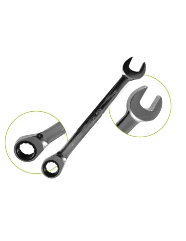 53871 Set De 12 Llaves Combinadas Con Trinquete...