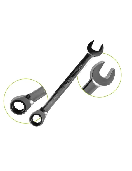 53871 Set De 12 Llaves Combinadas Con Trinquete JBM