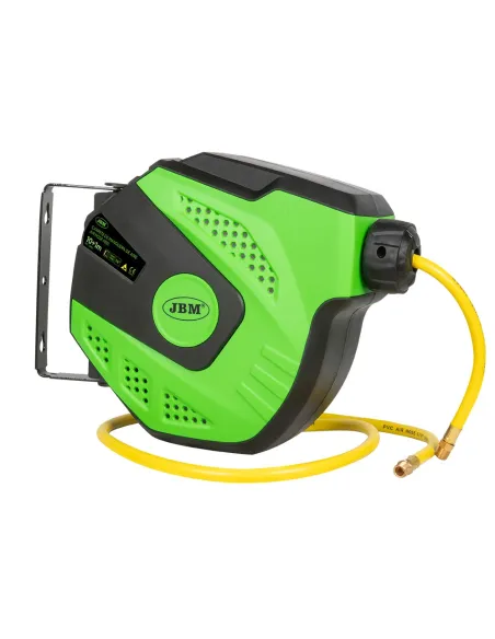 Carrete de Manguera de Aire 10+1,5M- Verde JBM 53882