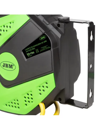 Carrete de Manguera de Aire 10+1,5M- Verde JBM...