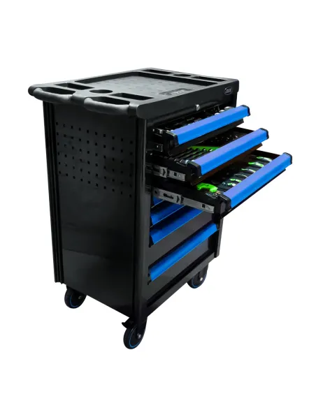 53901 Carro De Herramientas 7 Cajones Azul - VacãO JBM