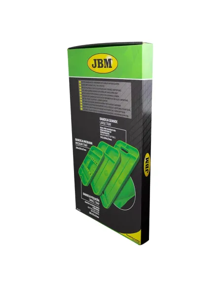 53903 Set De 3 Bandejas De Herramientas Flexibles Antideslizantes JBM