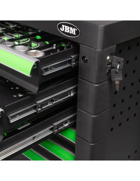 53904 Carro De Herramientas 7 Cajones Verde JBM