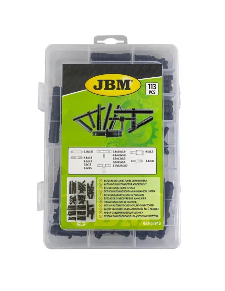 53910 Estuche De Conectores De Manguera 113 Pcs JBM