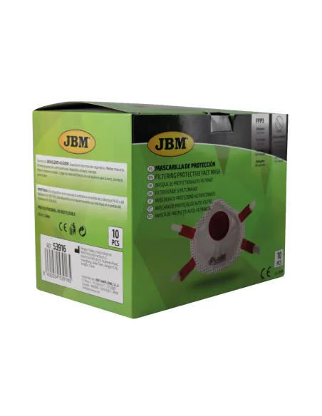 53916 Mascarilla De Protección Ffp3 JBM