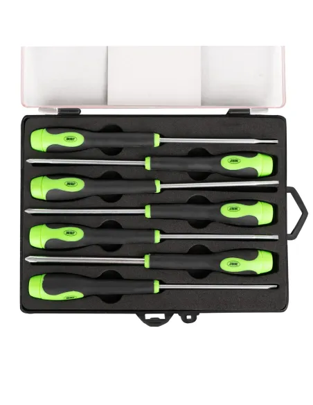 53917 Set De 7 Destornilladores Largos JBM
