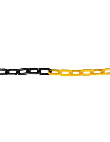 53941 Cadena De Plástico Amarilla / negra - 5M JBM