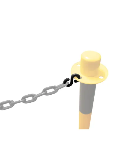 53942 Eslabón De Encaje negro JBM