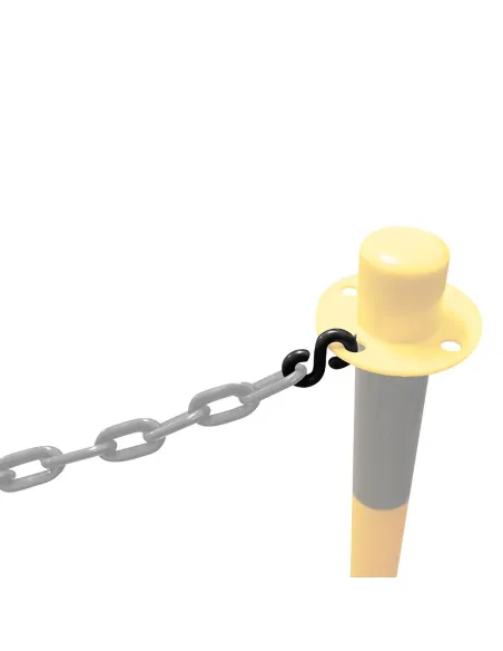 53942 Eslabón De Encaje negro JBM